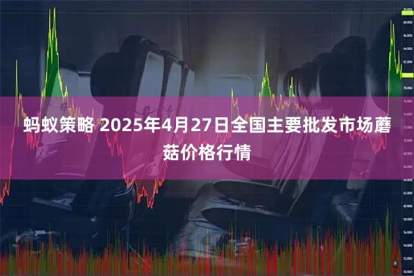 蚂蚁策略 2025年4月27日全国主要批发市场蘑菇价格行情