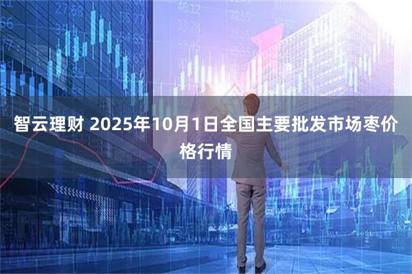 智云理财 2025年10月1日全国主要批发市场枣价格行情